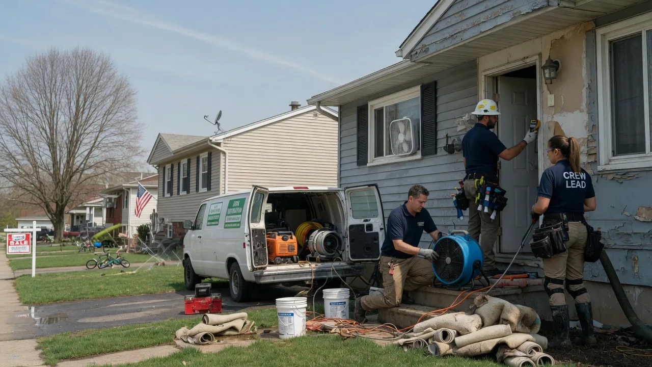 Flood Cleanup in Burlington, IA near me